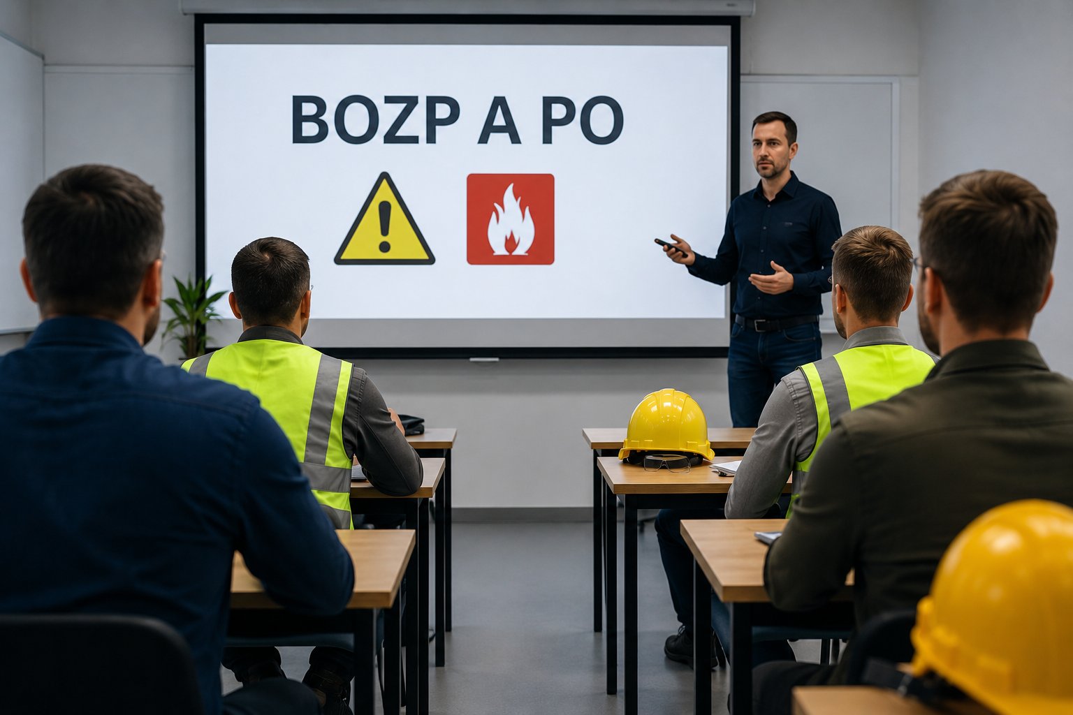 Školení BOZP a PO – přednáška zaměstnancům